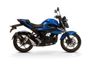 Side Profile View (Right) of Gixxer