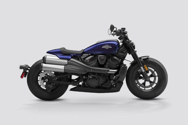 Side Profile View (Right) of Sportster S