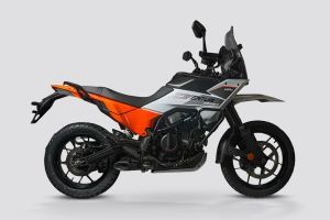 Side Profile View (Right) of 390 Adventure