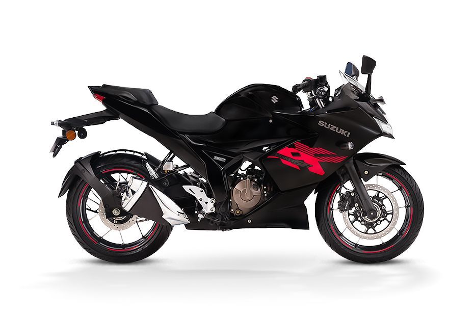 Side Profile View (Right) of Gixxer SF 250 Flex Fuel