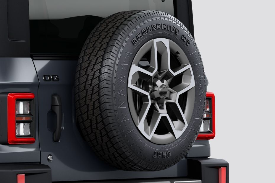 Spare Tyre Image of Thar
