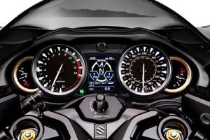 Speedometer of Hayabusa