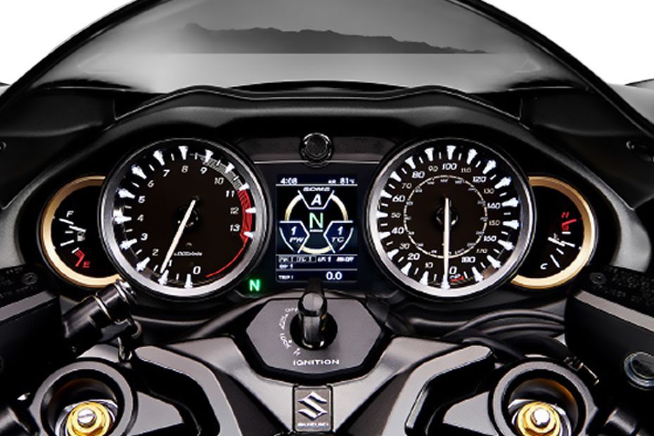 Speedometer of Hayabusa