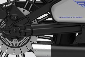 Swing Arm of 42 Bobber