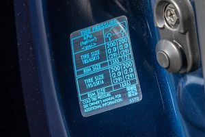 Tyre Pressure Information Image of Baleno