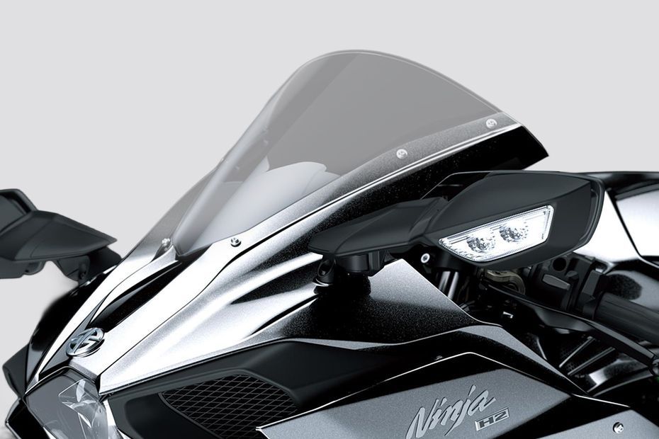 Windshield View of Ninja H2