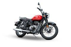 Royal Enfield Bullet 350 Military SilverRed and Military SilverBlack