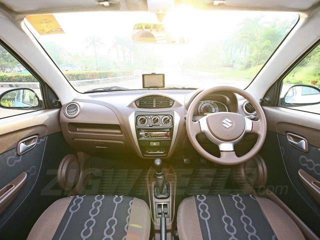 New Maruti Alto 800 Interior Photos Zigwheels