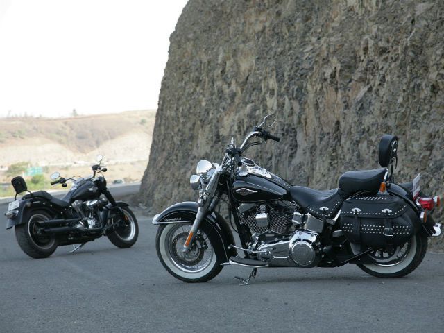  Harley  Davidson  Fatboy  Special and Softail Heritage In 
