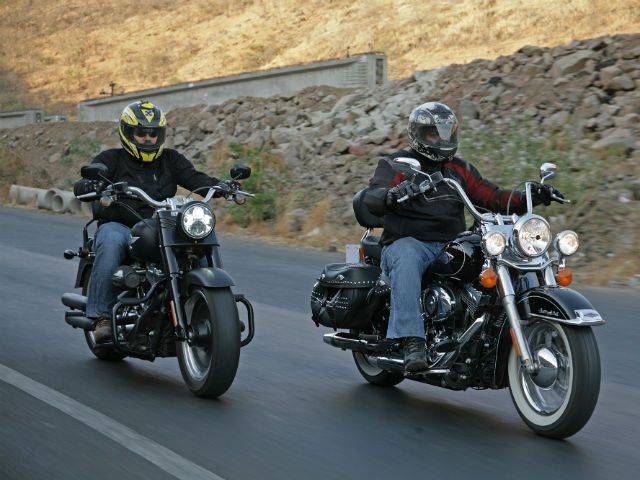  Harley  Davidson  Fatboy  Special and Softail Heritage In 