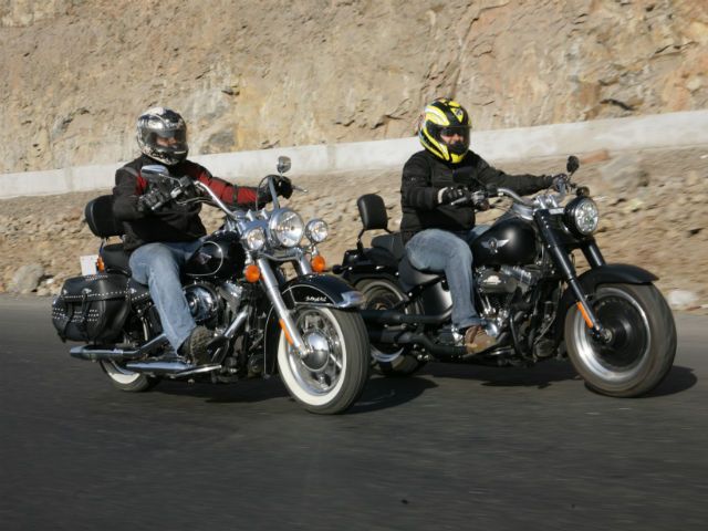  Harley  Davidson  Fatboy  Special and Softail Heritage In 