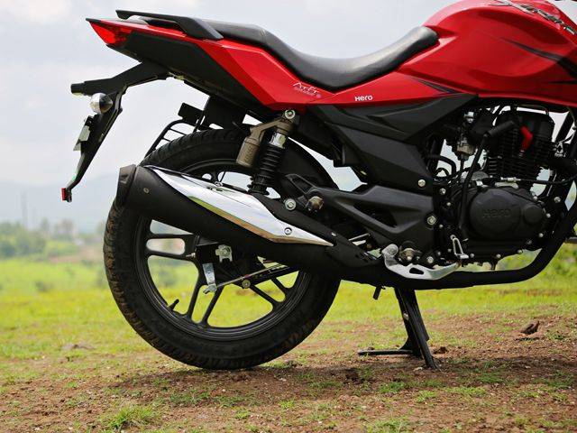 hero xtreme bike on road price