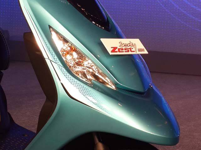 TVS Scooty Zest: First Look Picture Gallery