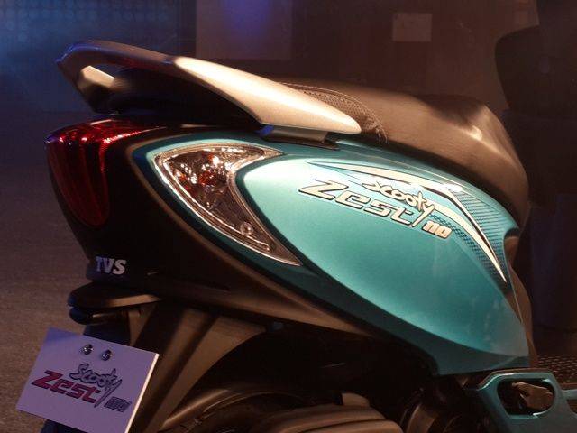 TVS Scooty Zest: First Look Picture Gallery