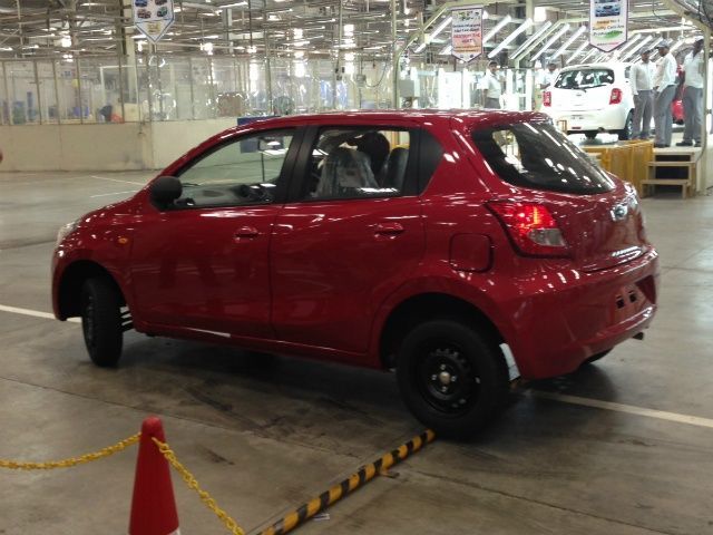 Datsun Go production begins: In pictures!