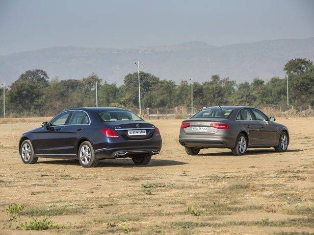 Mercedes-Benz C-Class Vs Audi A4 Diesel Comparison Review: Photo Gallery