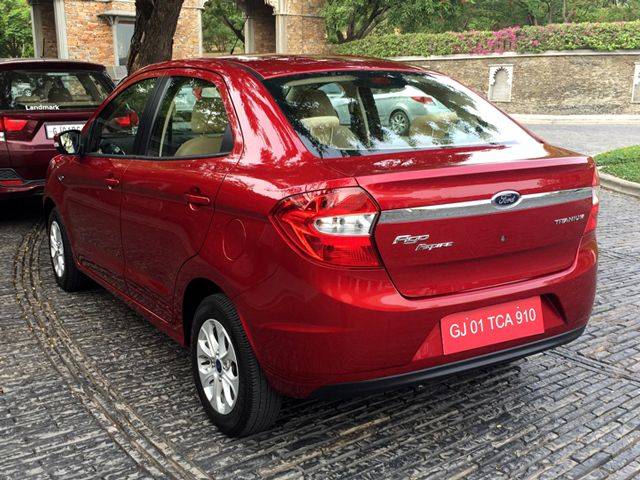 Ford Figo Aspire - Detailed First Look Gallery