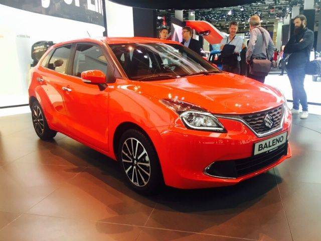 Frankfurt 2015 Maruti Suzuki Baleno Interior And Exterior