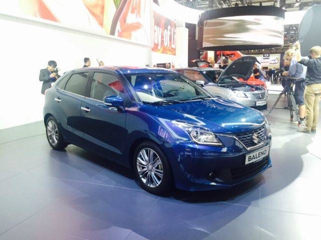 Frankfurt 2015 Maruti Suzuki Baleno Interior And Exterior