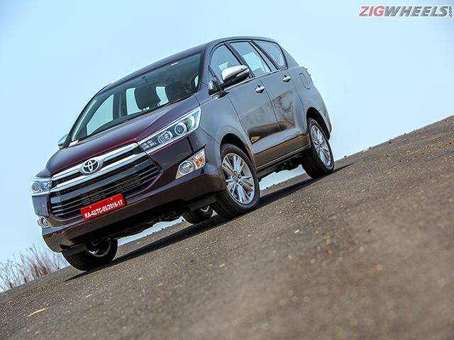 New Toyota Innova Crysta: Review Photo gallery @ ZigWheels