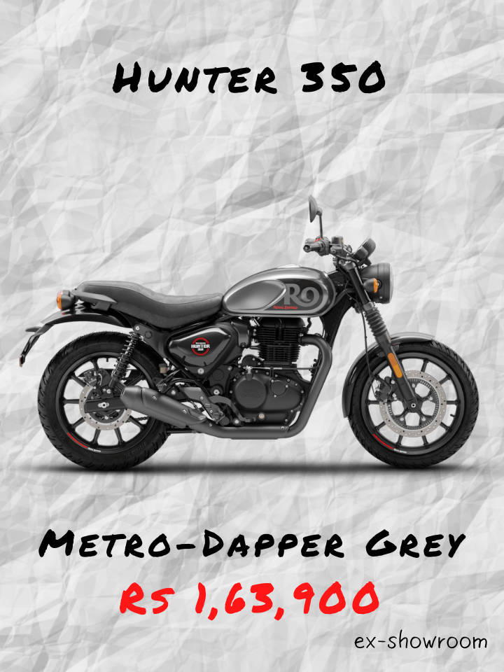 hunter 350 metro colour