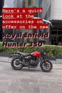 Royal Enfield Hunter 350 Accessories With Price