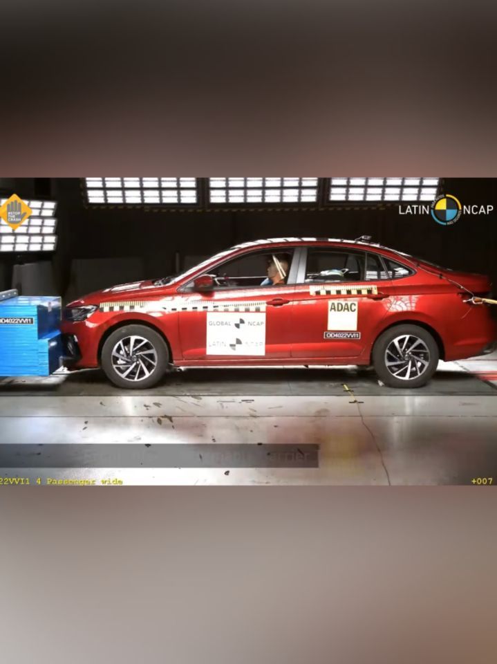 Volkswagen Virtus secures five stars in Latin NCAP safety tests.