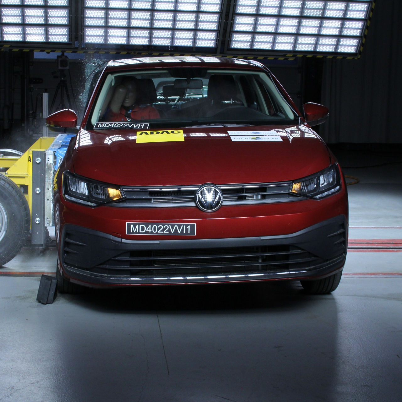 VW Virtus Aces Latin NCAP Crash Test