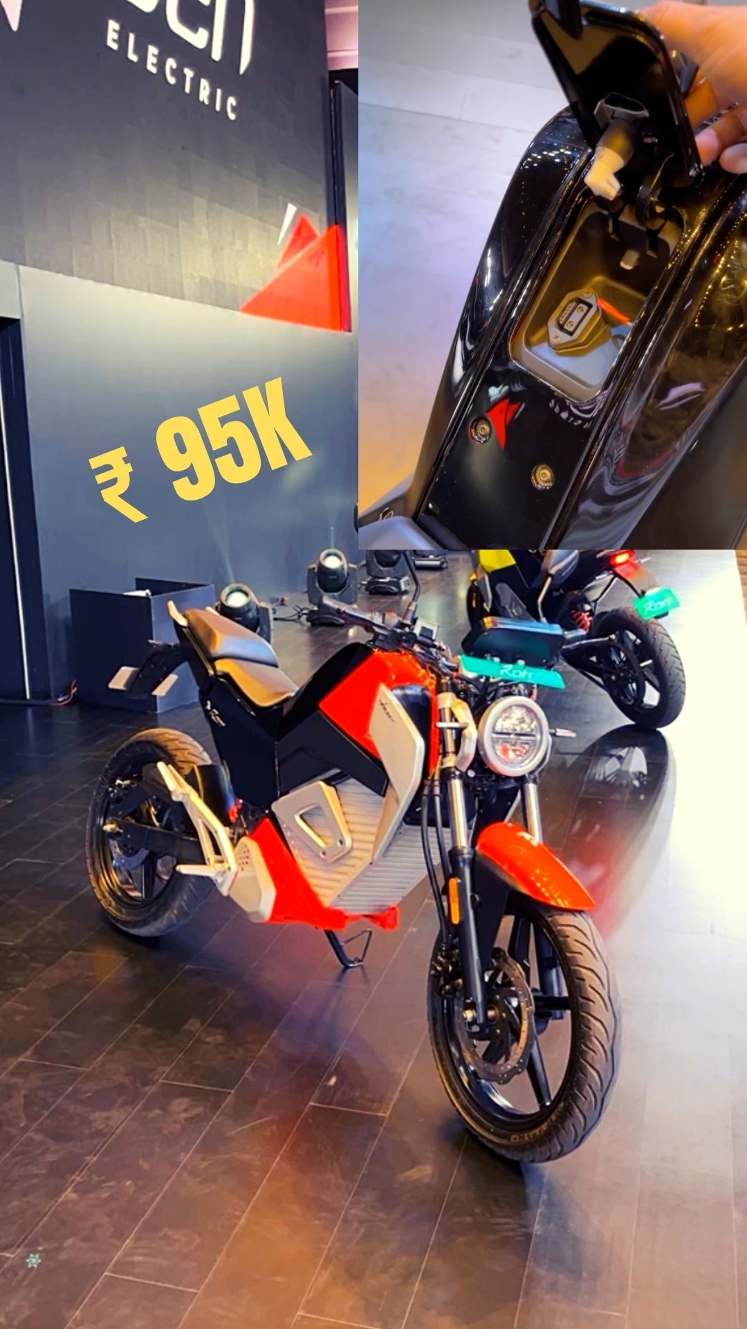 Oben Rorr Electric bike with 150km range launched