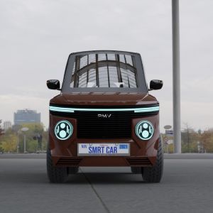 PMV Eas-E City Car: Quirky Features