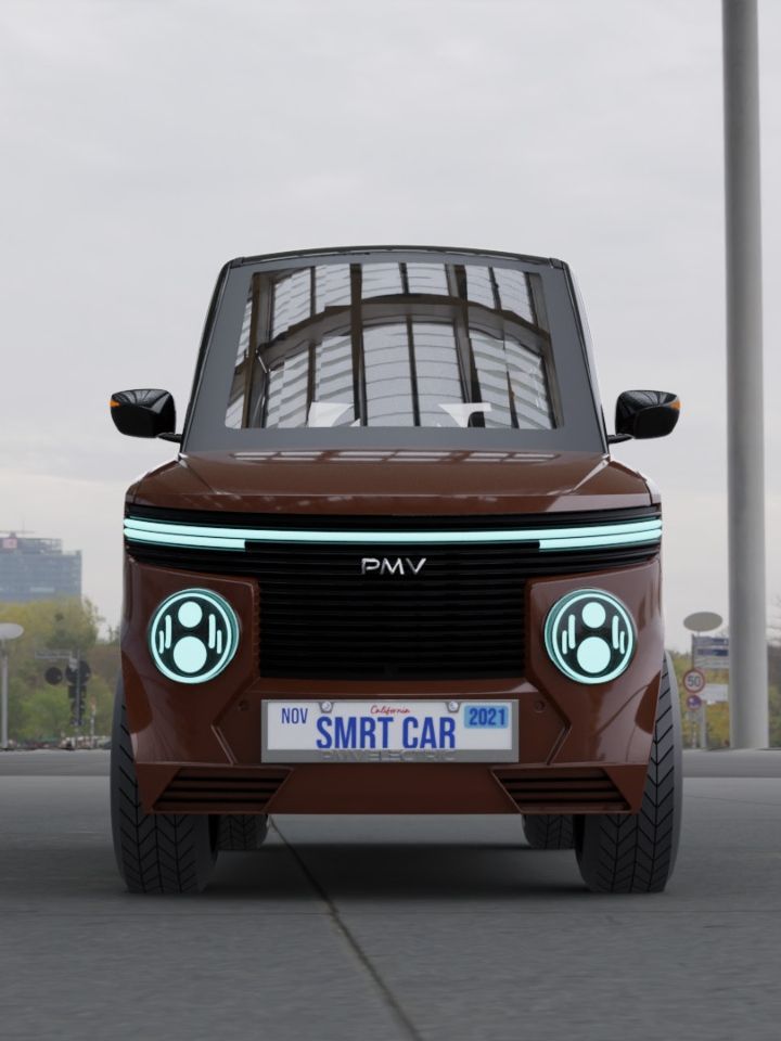 PMV Eas-E City Car: Quirky Features
