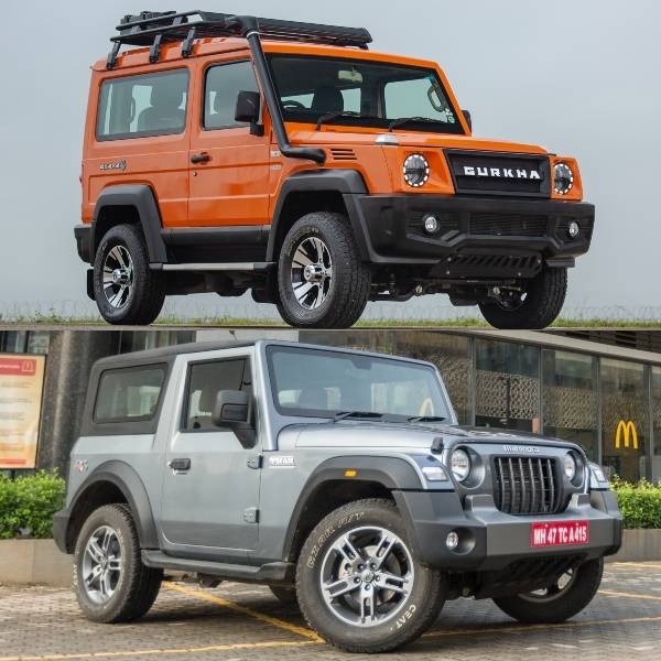 Mahindra Thar Vs Force Gurkha: Top Highlights