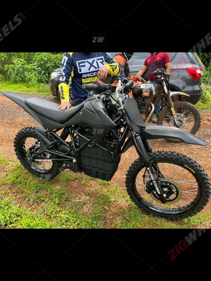 We recently spotted this electric dirt bike by Tork Motors