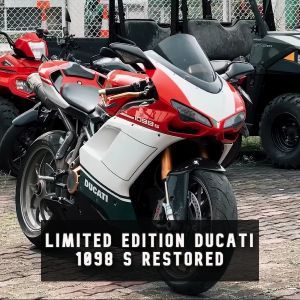 Kerala Biker Rescues & Restores Limited Edition Ducati 1098 S