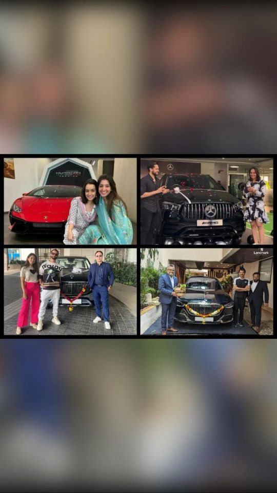 Here are 10 celebrities who brought home premium cars in 2023