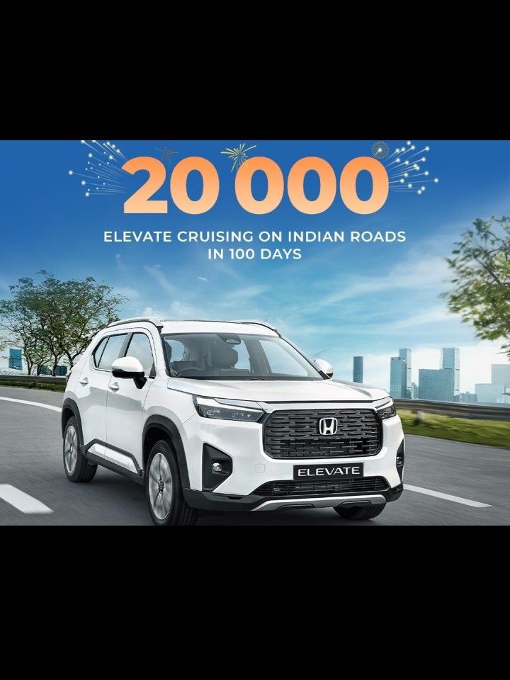 Honda has sold 20,000 Elevate SUVs in just 100 days of its launch