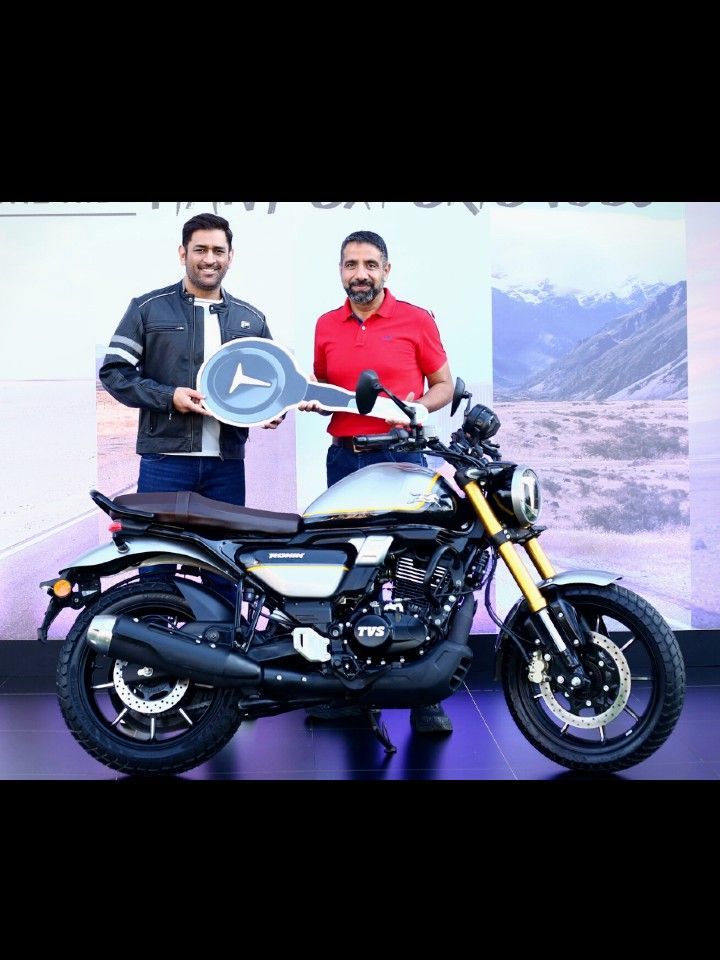 Former Indian cricketer MS Dhoni recently got himself a new TVS Ronin. Here are 10 other interesting bikes he owns