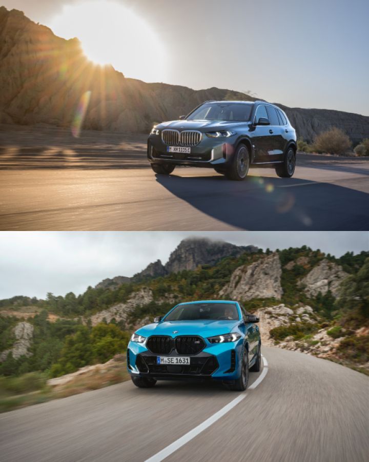 Facelifted BMW X5 and X6 revealed globally