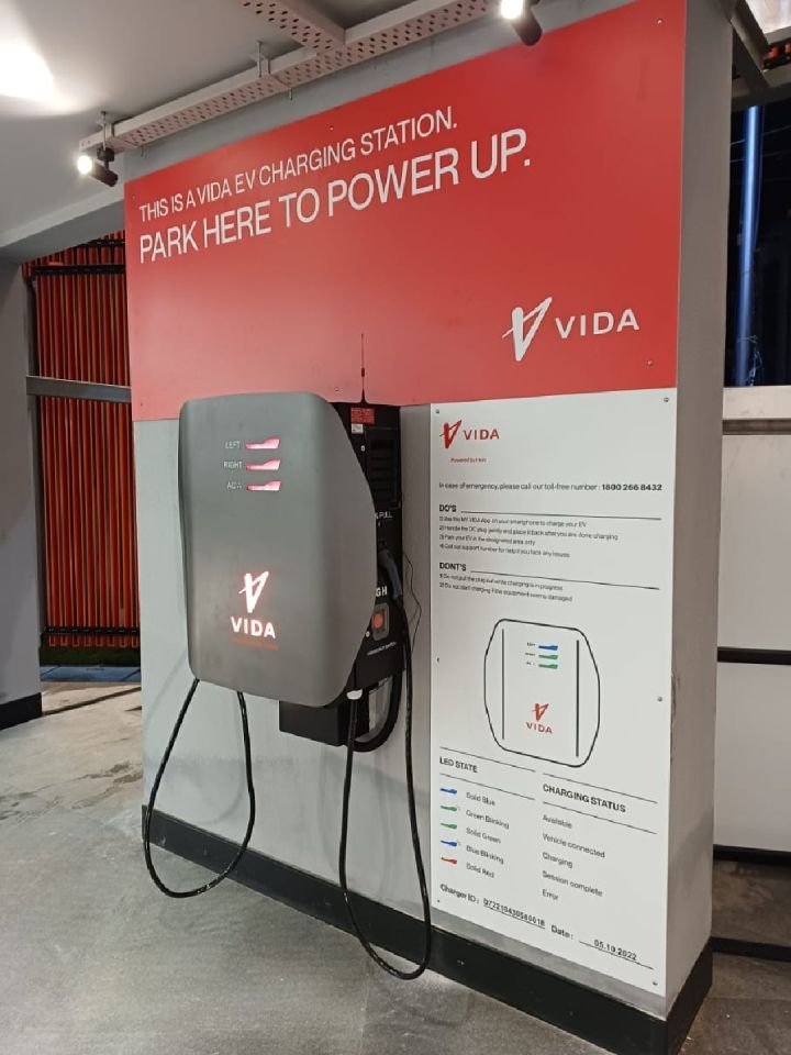 Hero Vida has set up its own fast-charging network in India