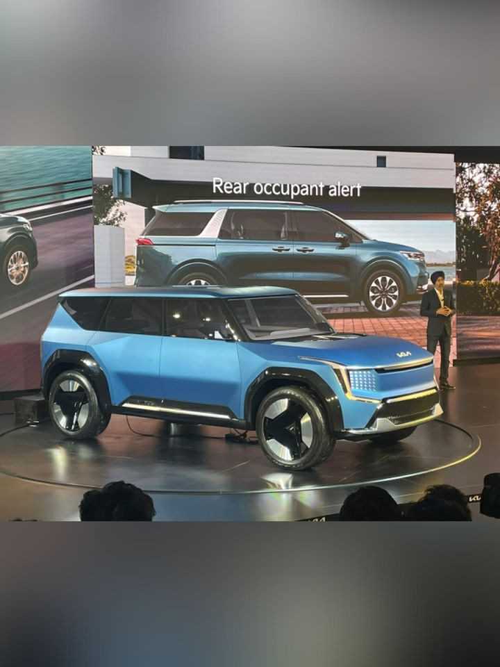 Kia EV9 electric concept showcased at Auto Expo 2023