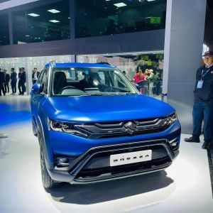 Maruti Brezza CNG Showcased At Auto Expo 2023