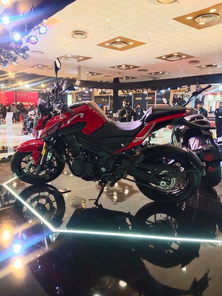 Aadishwar Auto Rides unveiled the new MBP M502N naked at Auto Expo 2023: