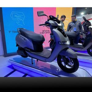 Here’s Your First Look At The TVS iQube ST From Auto Expo 2023