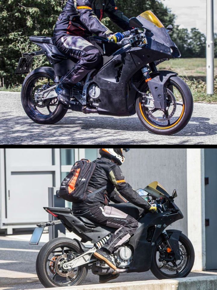 KTM has started testing the next gen RC 390 and RC 125, and here’s your first look at them