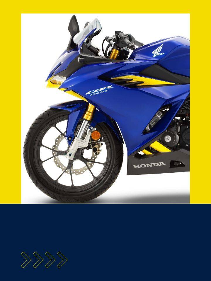 Cbr 150 online yellow colour