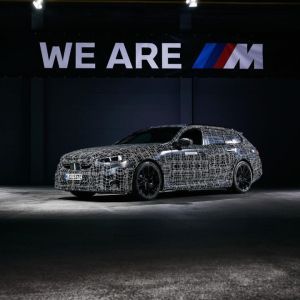 In Pics: New BMW M5 Touring Teased For The First Time