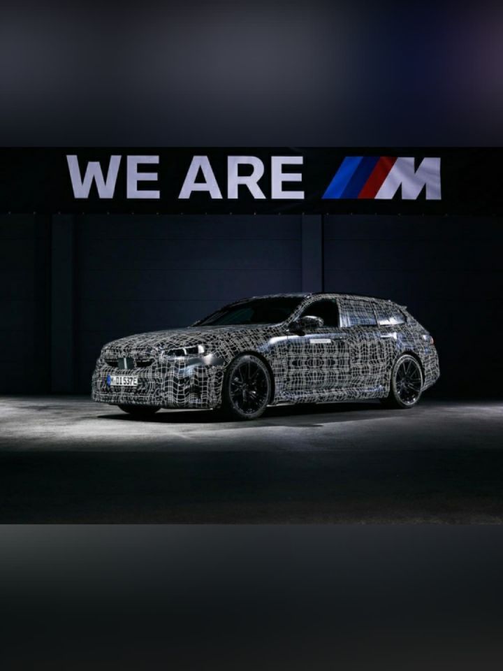 New BMW M5 Touring teased ahead of 2024 debut