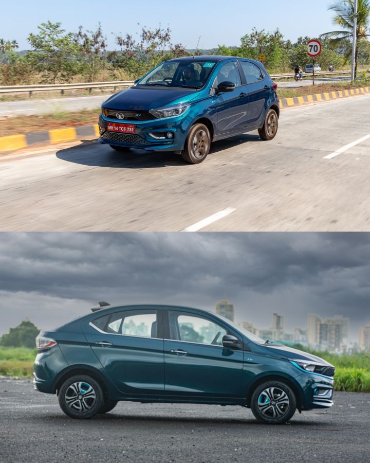 We compare the real world performance of the Tata Tiago EV against the Tigor EV