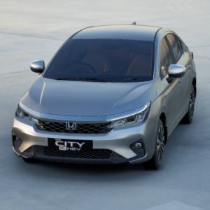 Honda City Hybrid Base-spec V Variant In Pics