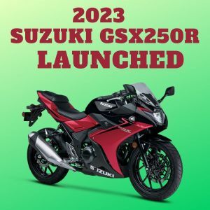 The Suzuki GSX250R Now Bleeds Red